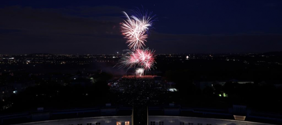 Feu d'artifice - Ville de Cergy